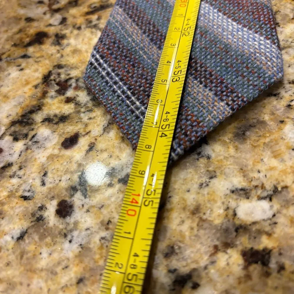 Hortex Tweed Tie Traditional Tweed Pure Wool Made in Ireland